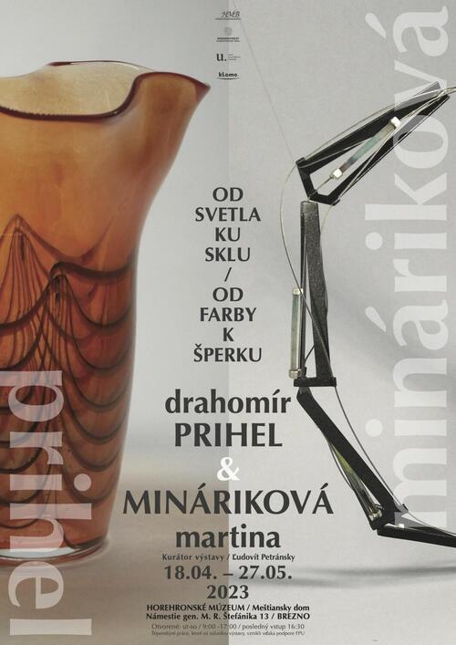 Plagát Od svetla ku sklu, od farby k šperku