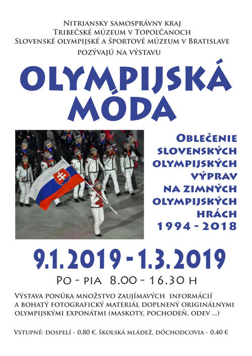 Plagát Olympijská móda