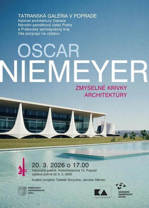 Plagát Oscar Niemeyer (1907 - 2012) - Zmyselné krivky architektúry