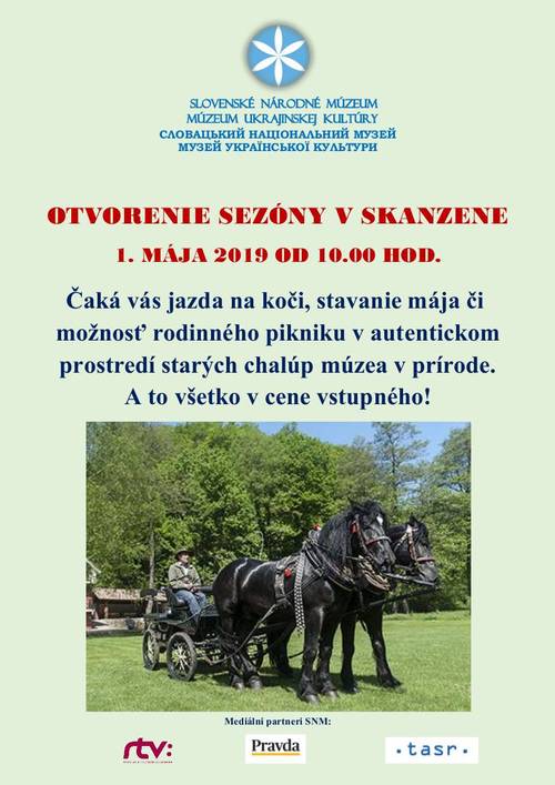 Plagát Otvorenie sezóny v skanzene