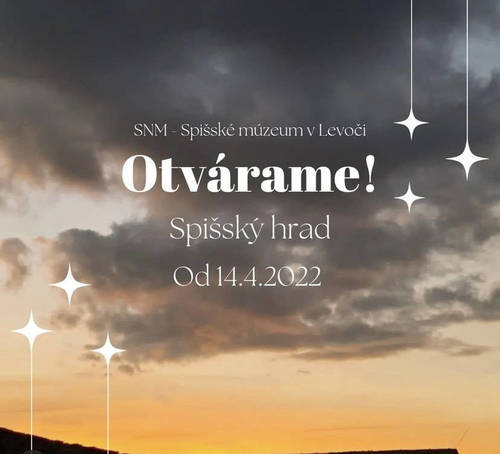 Plagát Otvorenie Spišského hradu