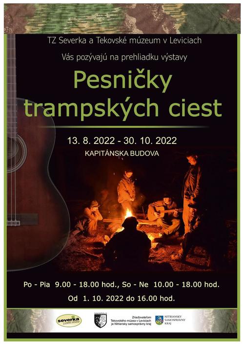 Plagát Pesničky trampských ciest