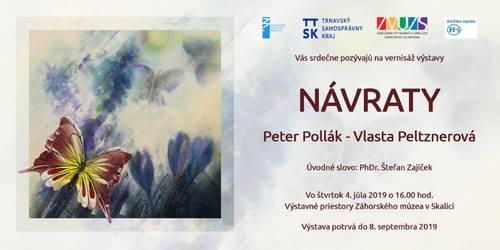 Plagát Peter Pollák, Vlasta Peltznerová - Návraty