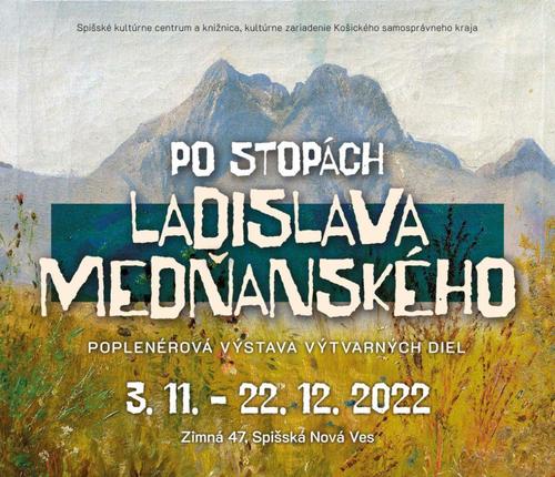 Plagát Po stopách Ladislava Medňanského
