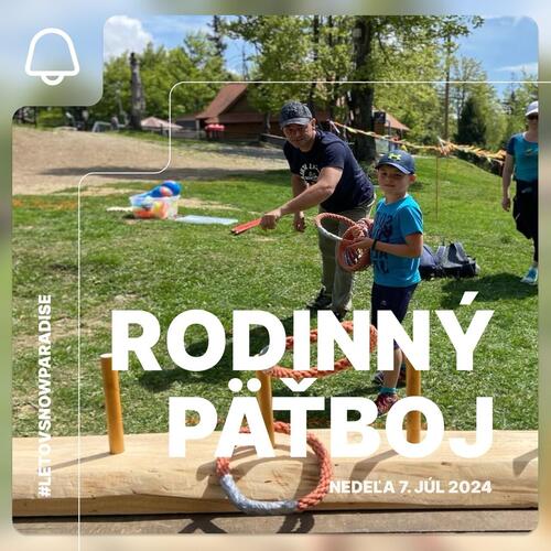 Plagát Račiansky rodinný päťboj