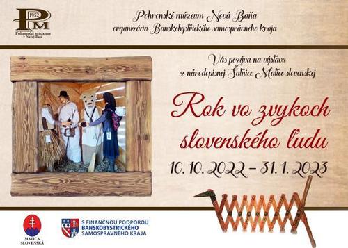 Plagát Rok vo zvykoch slovenského ľudu