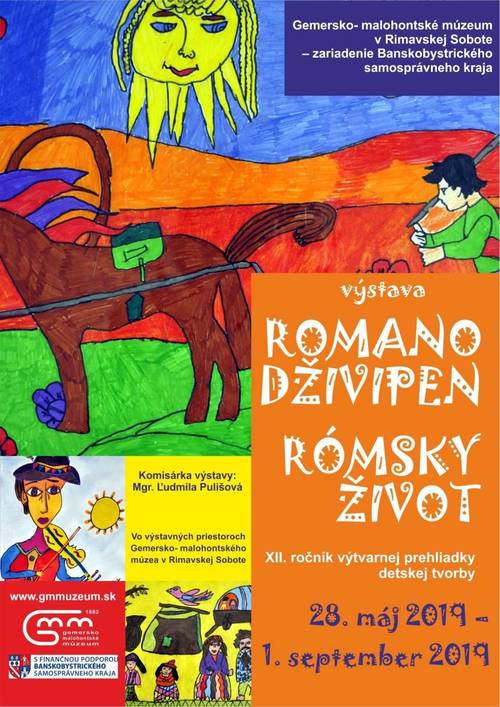 Plagát Romano Dživipen. Rómsky život. XII. ročník