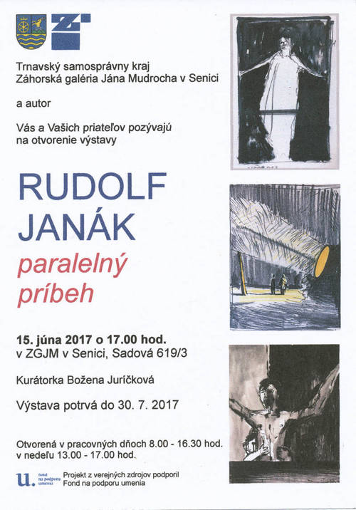 Plagát Rudolf Janák, Paralelný príbeh