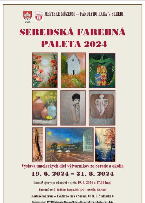 Plagát Seredská farebná paleta 2024