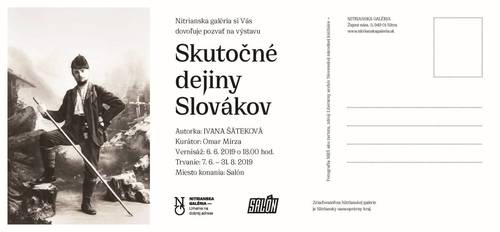 Plagát Skutočné dejiny Slovákov