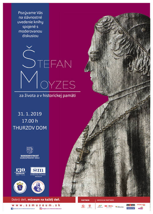Plagát Slávnostné uvedenie knihy Štefan Moyzes – za života a v historickej pamäti