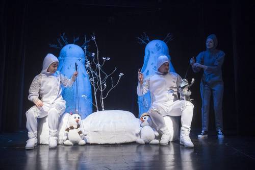 Plagát Slniečko a snežní ľudkovia