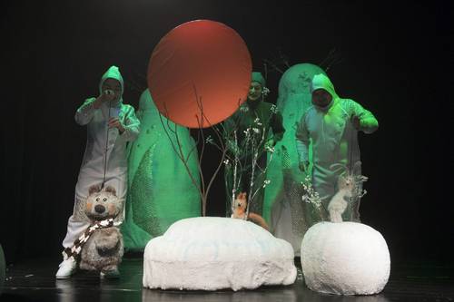 Plagát Slniečko a snežní ľudkovia