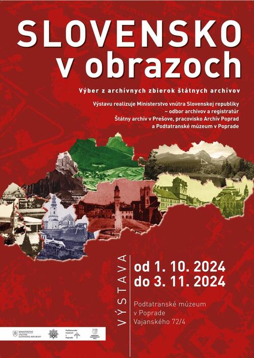 Plagát Slovensko v obrazoch