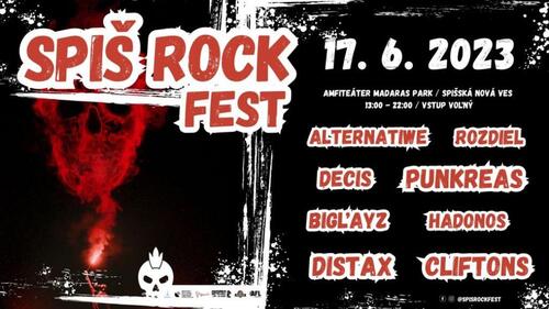 Plagát Spiš Rock Fest 2023