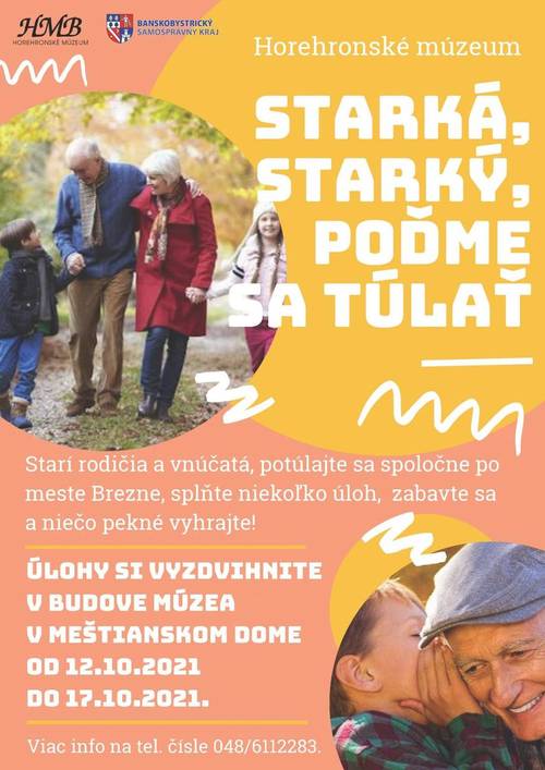 Plagát Starká, starký, poďme sa túlať