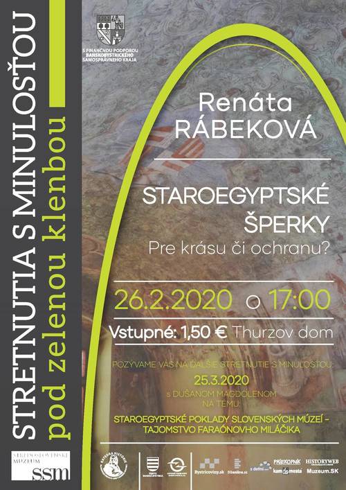 Plagát Staroegyptské šperky – pre krásu či ochranu?