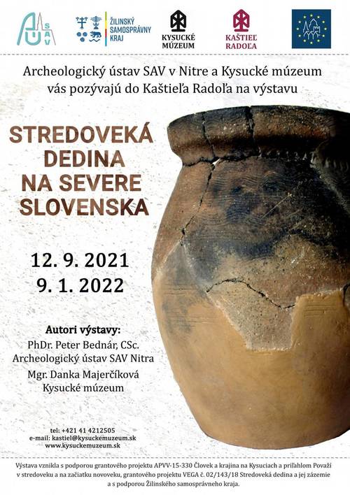 Plagát Stredoveká dedina