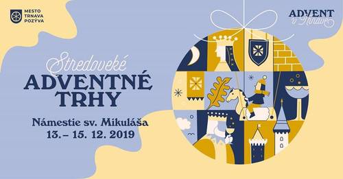 Plagát Stredoveké adventné trhy v Trnave 2019