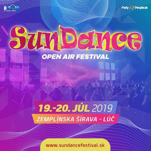 Plagát SunDance festival 2019
