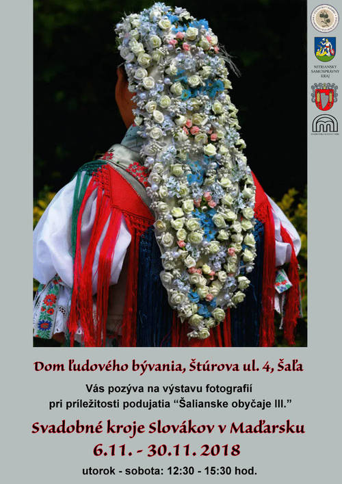 Plagát Svadobné kroje Slovákov v Maďarsku