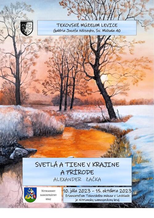 Plagát Svetlá a tiene v krajine a prírode