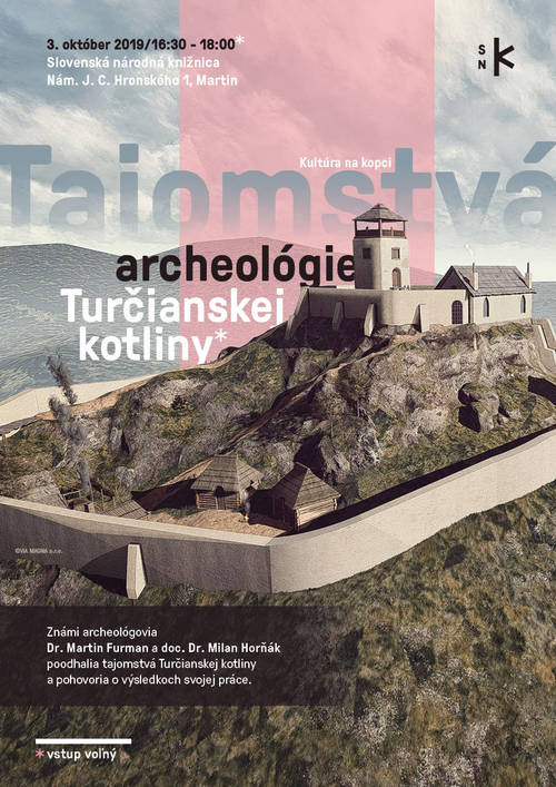 Plagát Tajomstvá archeológie Turčianskej kotliny