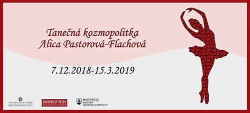 Plagát Tanečná kozmopolitka Alica Pastorová - Flachová