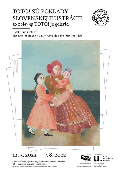 Plagát toto! sú poklady slovenskej ilustrácie