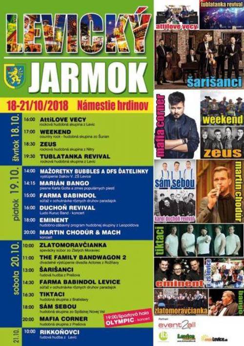 Plagát Tradičný levický jarmok