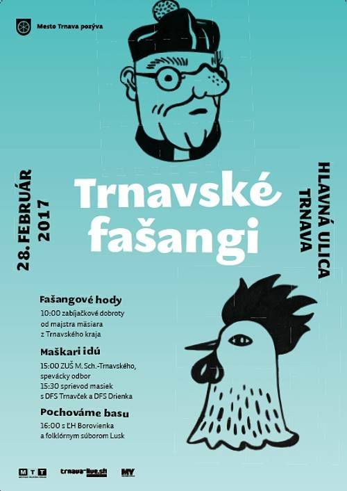 Plagát Trnavské fašangi