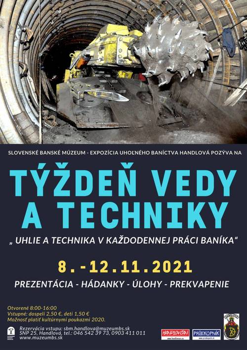 Plagát Týždeň vedy a techniky 2021