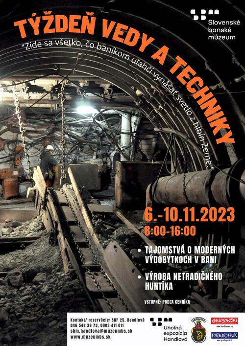 Plagát Týždeň vedy a techniky 2023