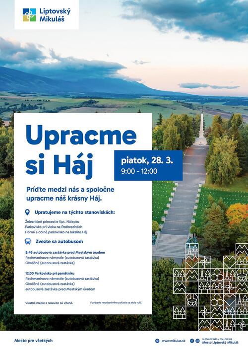 Plagát Upracme si Háj