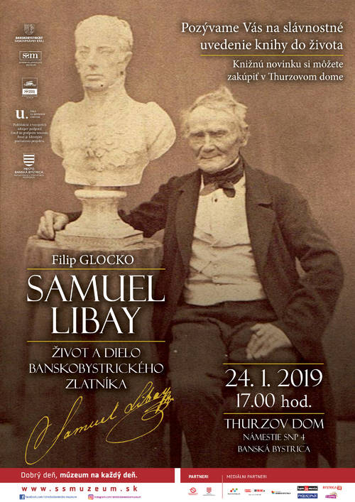 Plagát Uvedenie knihy Samuel Libay - Život a dielo Banskobystrického zlatníka
