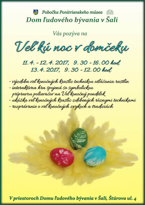 Plagát Veľká noc v domčeku