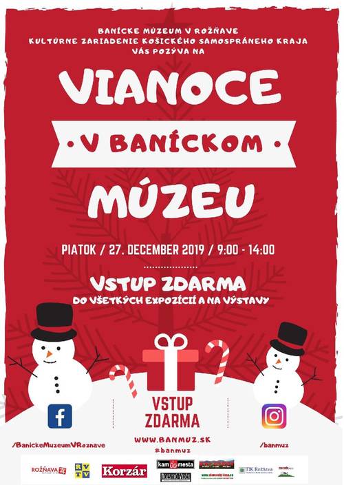 Plagát Vianoce v múzeu