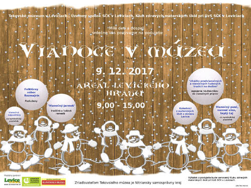 Plagát Vianoce v múzeu