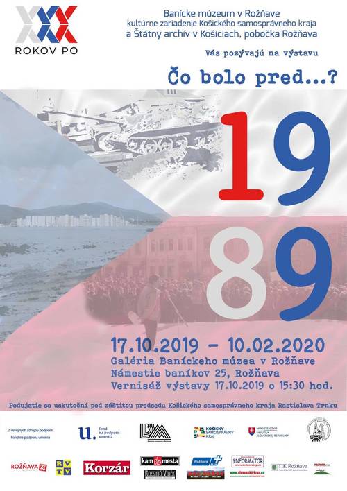 Plagát Čo bolo pred 1989