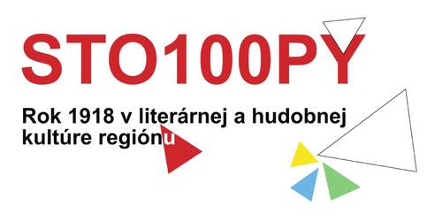 Plagát Výstava STO100PY - Rok 1918 v literárnej a hudobnej kultúre regiónu