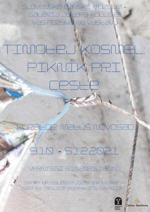 Plagát Výstava Timotej Kosmel - Piknik pri ceste