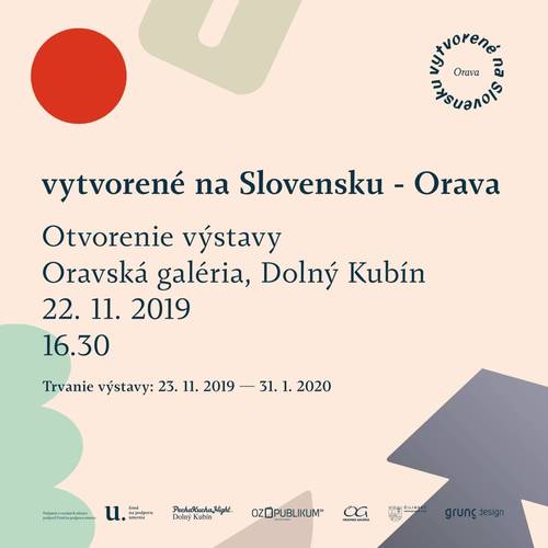 Plagát Vytvorené na Slovensku - Orava