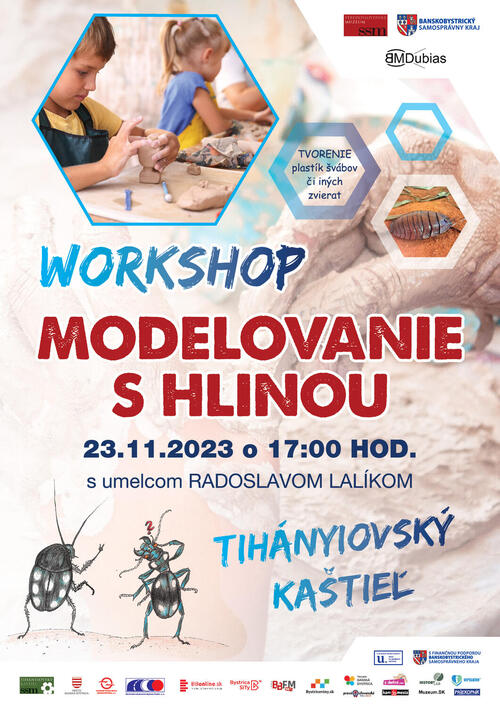 Plagát WORKSHOP / modelovanie s hlinou