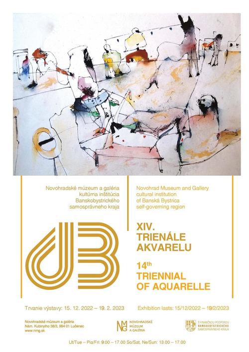 Plagát XIV. Trienále akvarelu
