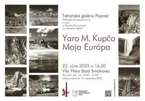 Plagát Yaro M. Kupčo – Moja Európa