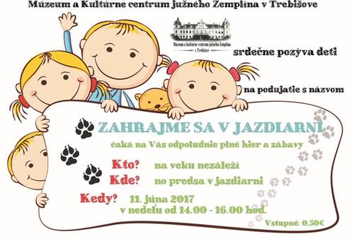 Plagát Zahrajme sa v jazdiarni