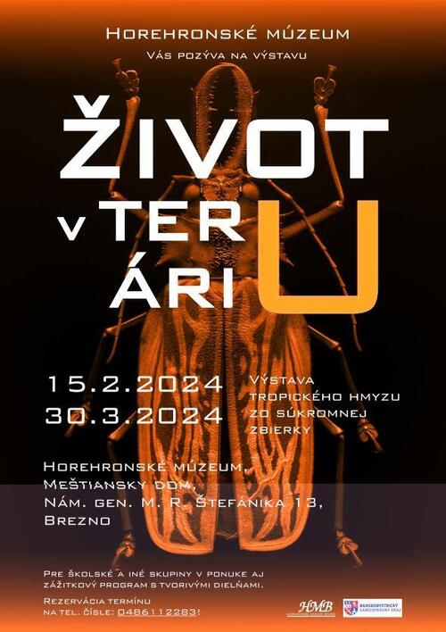 Plagát Život v teráriu