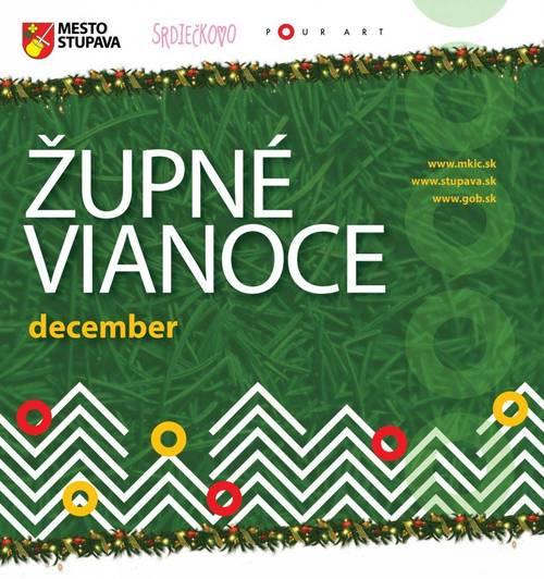 Plagát Župné Vianoce v Stupave