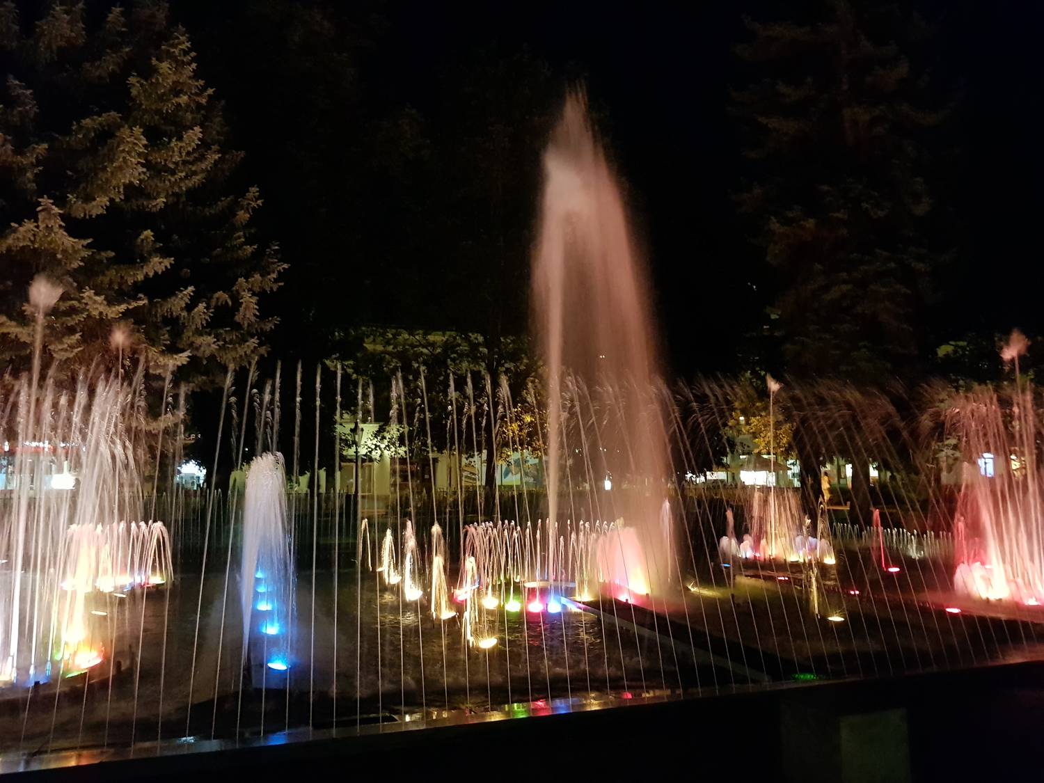 Spievajúca fontána Košice